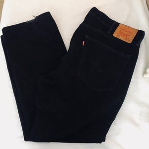 LEVI’S 505 BLACK SIZE 38x29.